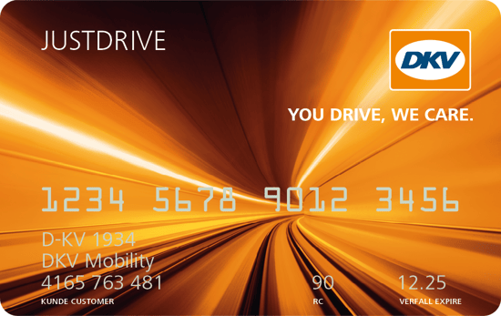 JUST DRIVE CARD